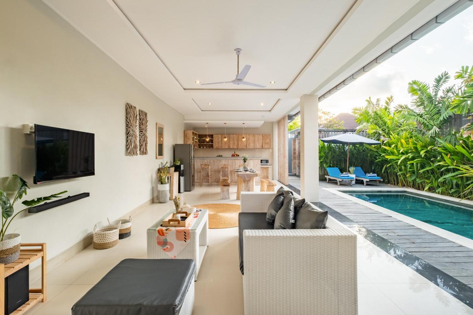 ☆ Villa Larissa ☆ Seminyak 2Br Pool Kuta Petitenget Exteriér fotografie