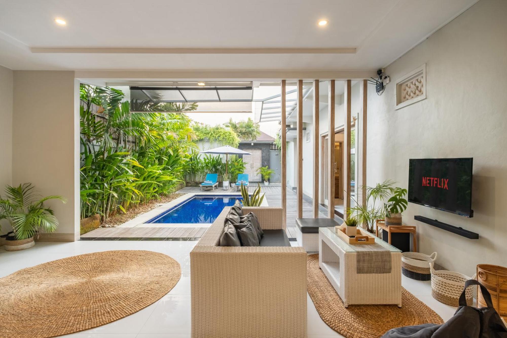 ☆ Villa Larissa ☆ Seminyak 2Br Pool Kuta Petitenget Exteriér fotografie